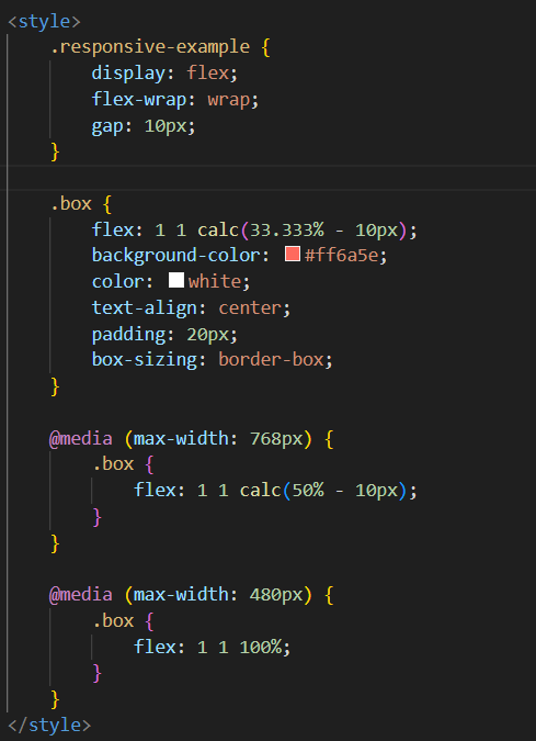 Responsive Layout